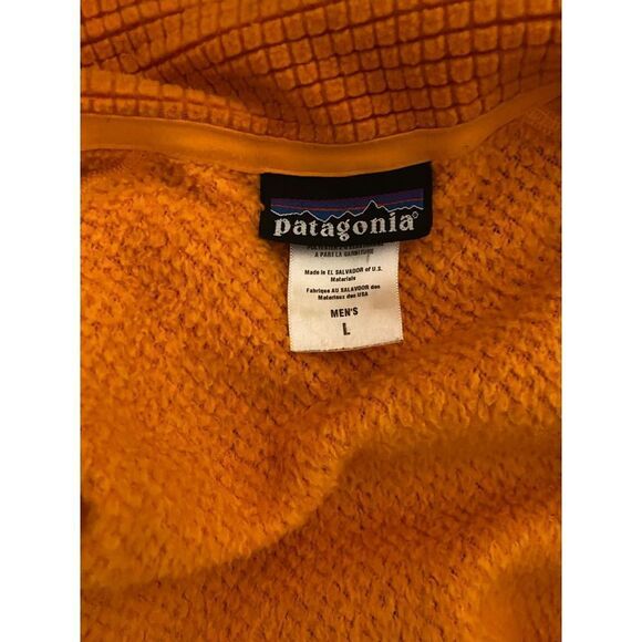 Patagonia Men's Vintage Fleece Vest Electic Orange  Size L - Picture 4 of 6